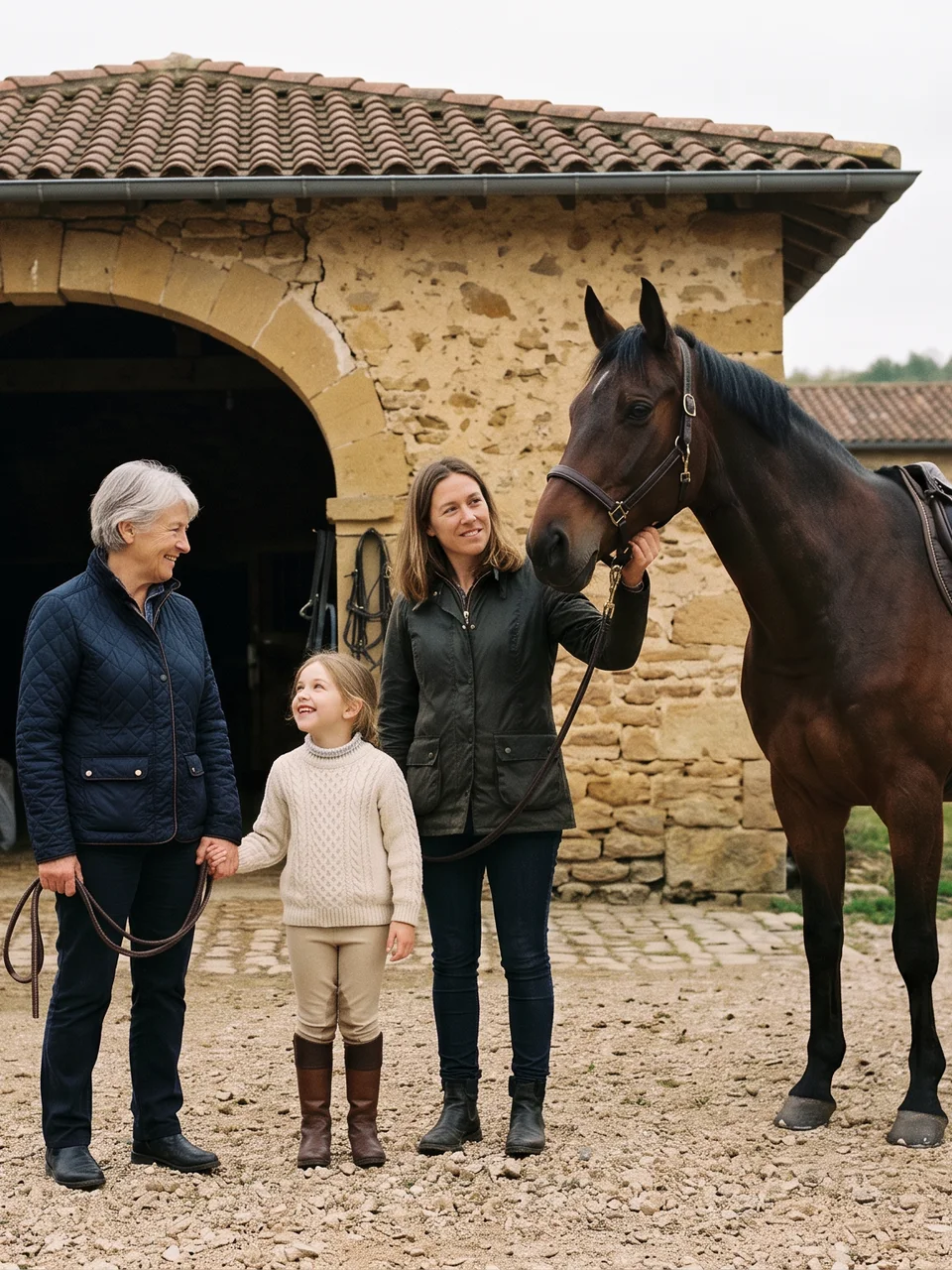 L'équipe, Haras du Petit Prince, centre équestre à Eyzin-Pinet